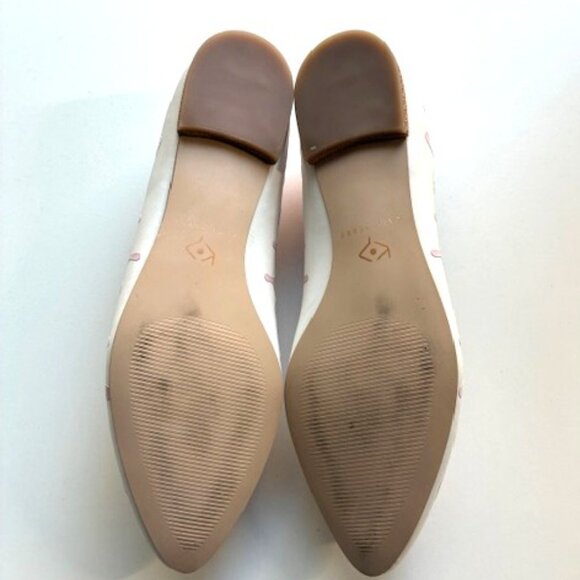 Katy Perry White Ice Cream Ballet Flat with Cherry | .5" Heel | Size 9 - Picture 10 of 11